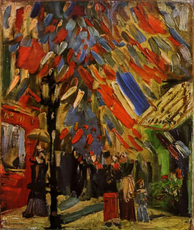 Vincent van Gogh 14 th. of July in Paris