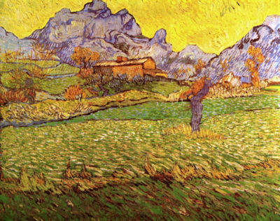 Vincent van Gogh A Meadow in the Mountains Le Mas de Saint-Paul