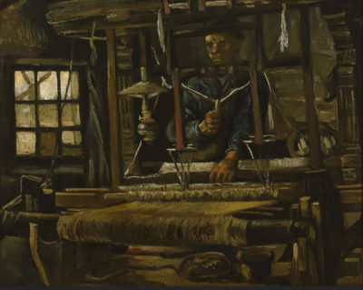 Vincent van Gogh A Weavers Cottage