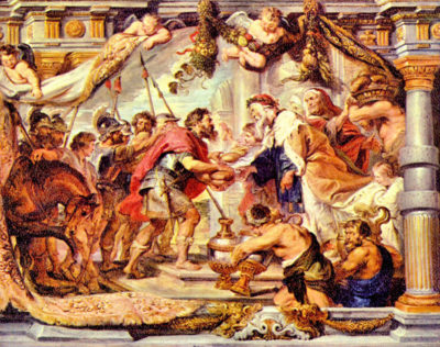 Peter Paul Rubens Abraham with Melchizedek