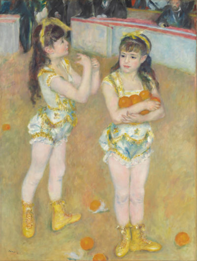 Pierre-Auguste Renoir Acrobats at the Cirque Fernando