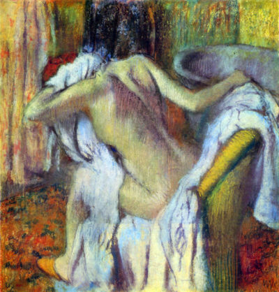 Edgar Degas After bathing