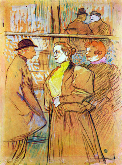 Henri de Toulouse-Lautrec At the Moulin Rouge