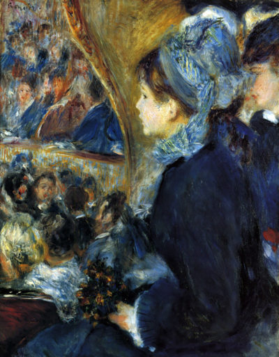 Pierre-Auguste Renoir At the theatre