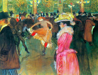 Henri de Toulouse-Lautrec Ball in the Moulin Rouge