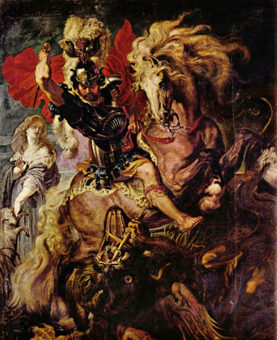 Peter Paul Rubens Battle detail