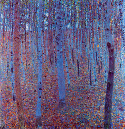 Gustav Klimt Beech Forest