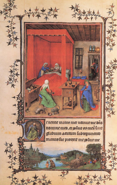 Jan van Eyck Birth of the Baptist