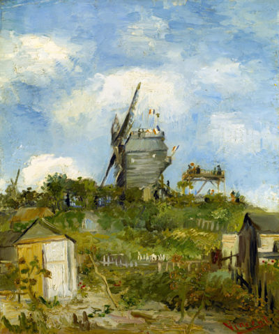 Vincent van Gogh Blut Fin Windmill