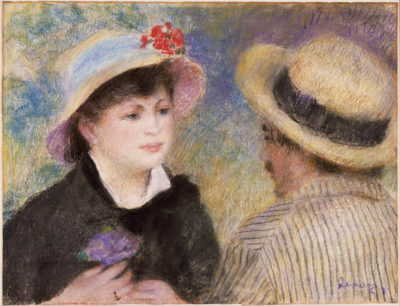 Pierre-Auguste Renoir Boating Couple