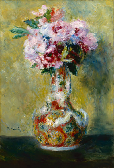 Pierre-Auguste Renoir Bouquet in a vase