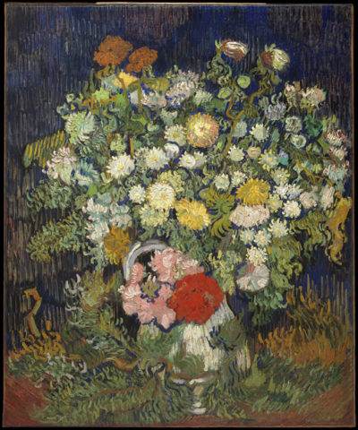 Vincent van Gogh Bouquet of flowers in a vase