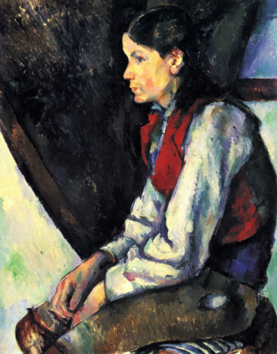Paul Cézanne Boy with Red Vest