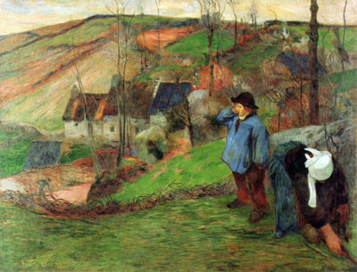 Paul Gauguin Breton Shepherd