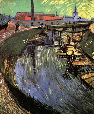 Vincent van Gogh Canal with Women Washing