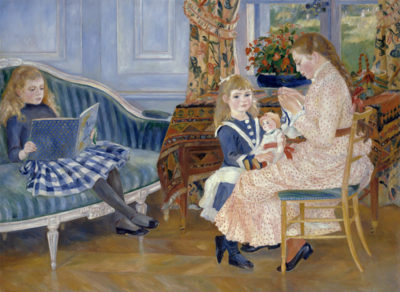 Pierre-Auguste Renoir Childrens Afternoon at Wargemont