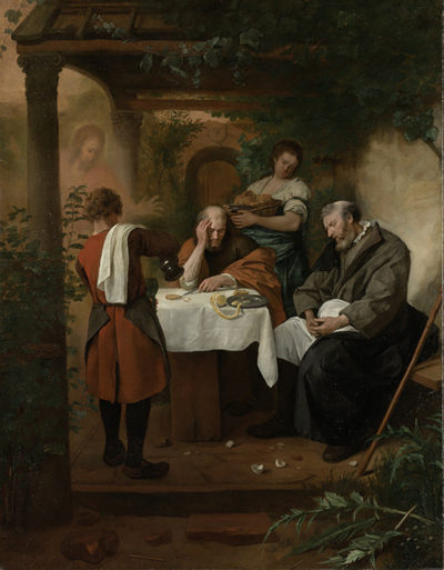 Jan Havicksz. Steen Supper at Emmaus