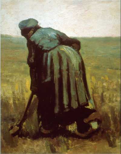 Vincent van Gogh Digging