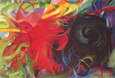 Franz Marc Fighting forms