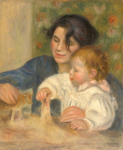 Pierre-Auguste Renoir Gabrielle and Jean