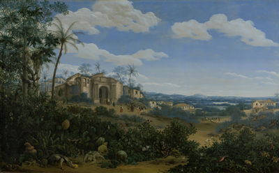 Frans Jansz. Post View of Olinda