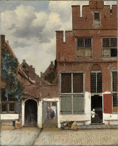 Johannes Vermeer View of Houses in Delft