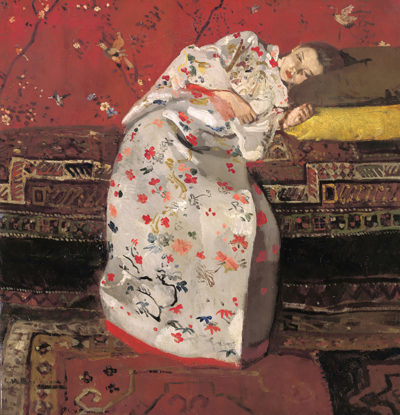 George Hendrik Breitner Girl in a White Kimono