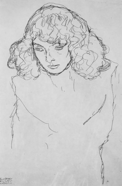 Gustav Klimt Girls head