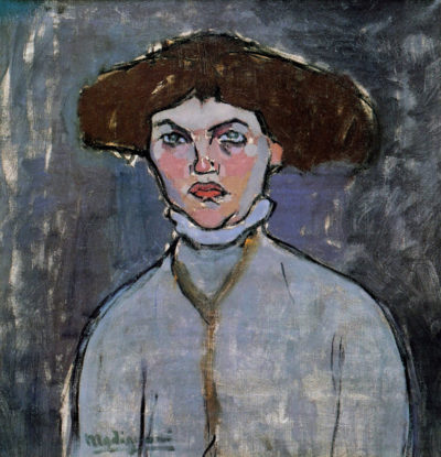 Amedeo Clemente Modigliani Head of a young woman