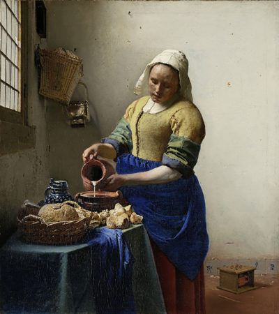 Johannes Vermeer The Milkmaid
