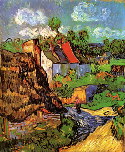 Vincent van Gogh Houses in Auvers