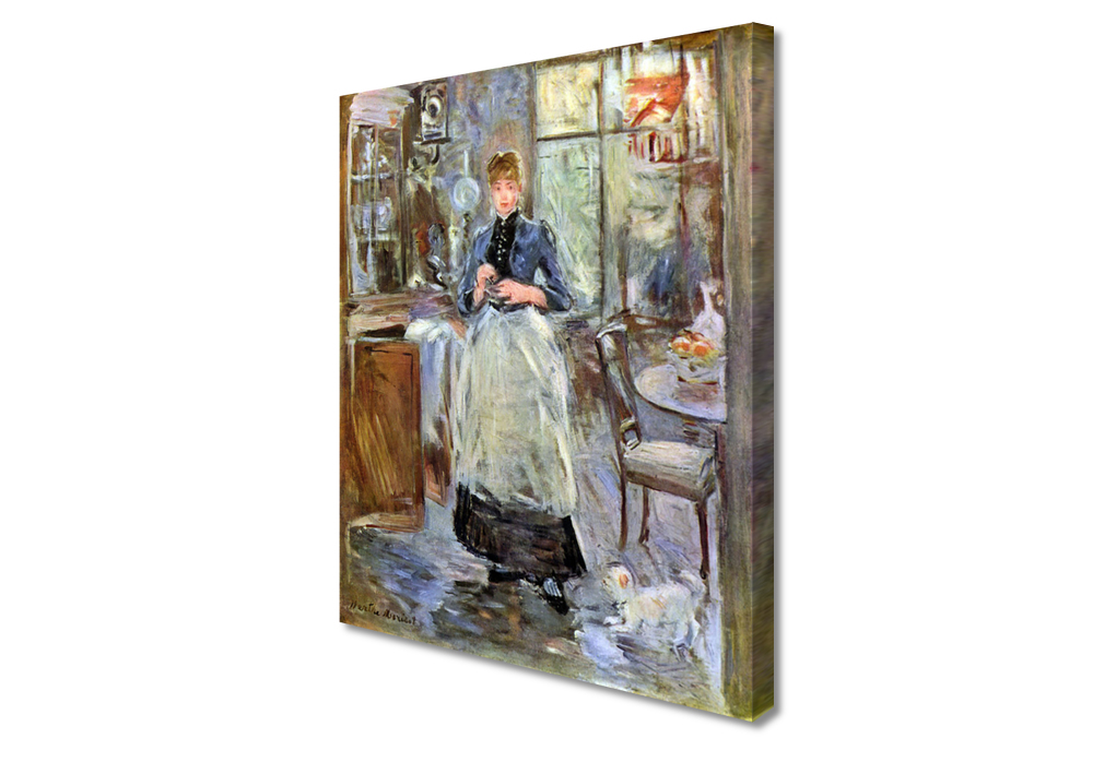 Berthe Morisot In The Dining Room 1886