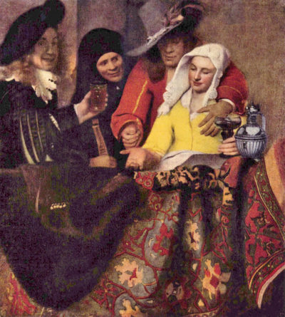 Johannes Vermeer Kupplerin