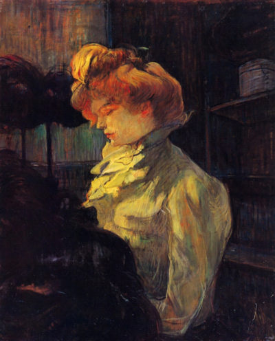 Henri de Toulouse-Lautrec Lady Louise Blouet