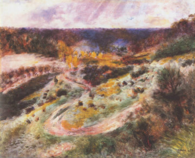 Pierre-Auguste Renoir Landscape in Wargemont