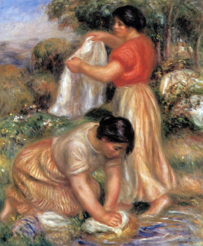 Pierre-Auguste Renoir Laundresses