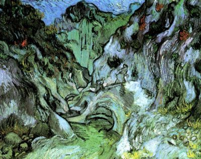 Vincent van Gogh Les Peiroulets Ravine