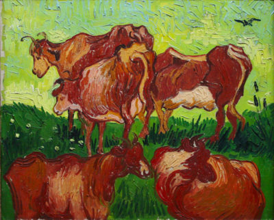 Vincent van Gogh Les vaches
