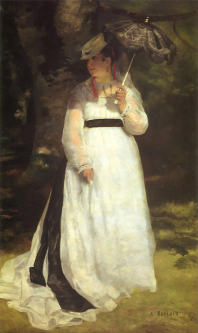 Pierre-Auguste Renoir Lise with an Umbrella