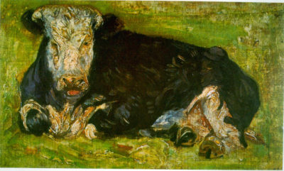 Vincent van Gogh Lying Cow