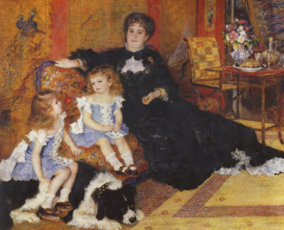 Pierre-Auguste Renoir Madame Charpentier and her children