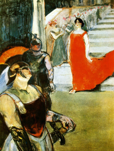 Henri de Toulouse-Lautrec Messalina Descending