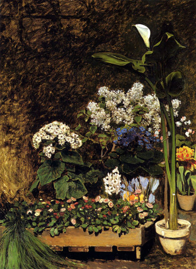 Pierre-Auguste Renoir Mixed Spring Flowers