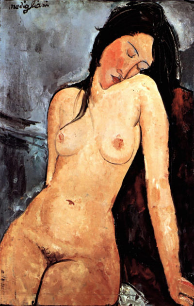 Amedeo Clemente Modigliani Nude female