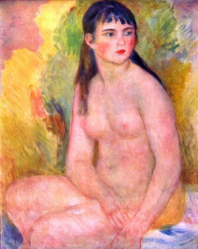 Pierre-Auguste Renoir Nude female