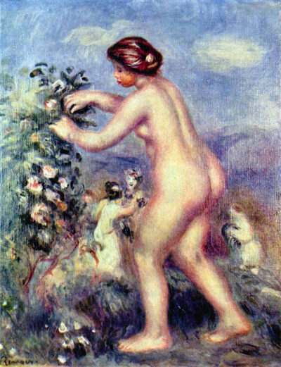 Pierre-Auguste Renoir Ode to flower (after Anakreon)