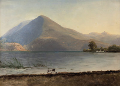 Albert Bierstadt On the Hudson