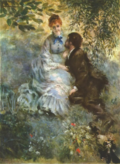 Pierre-Auguste Renoir Pair of Lovers