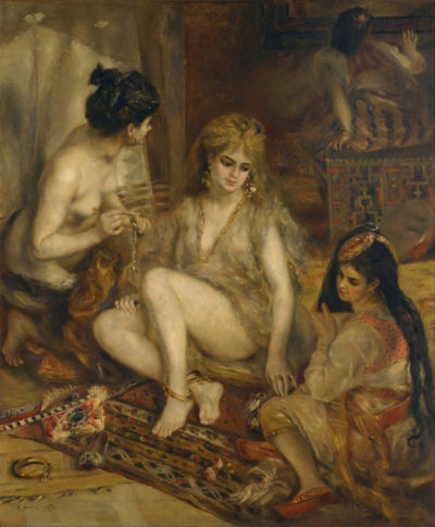 Pierre-Auguste Renoir Parisiennes in Algerian Harem