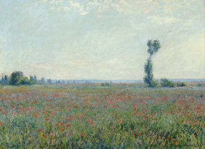 Claude Monet Poppy field
